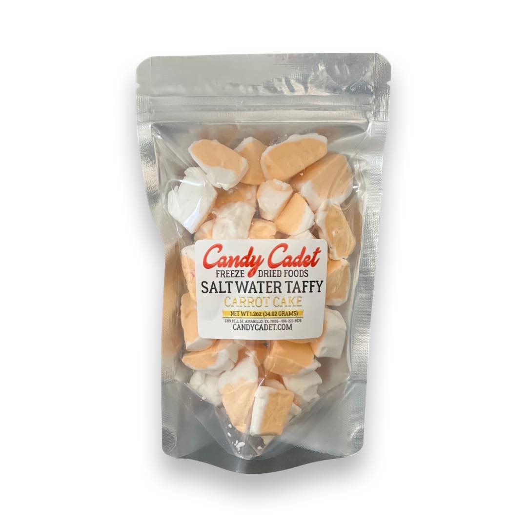 Freeze Dried Carrot Cake Saltwater Taffy