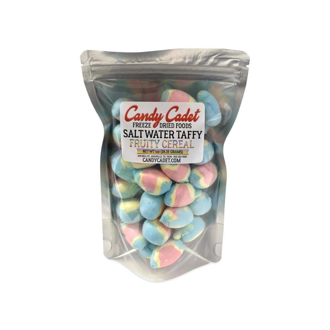 Freeze Dried Fruity Cereal Saltwater Taffy 1.2oz
