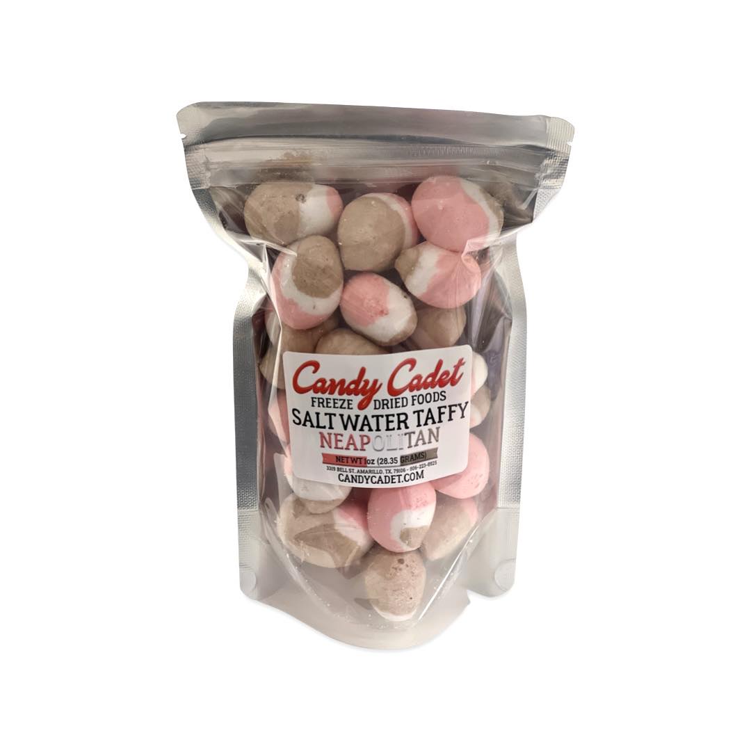 Freeze Dried Neapolitan Taffy