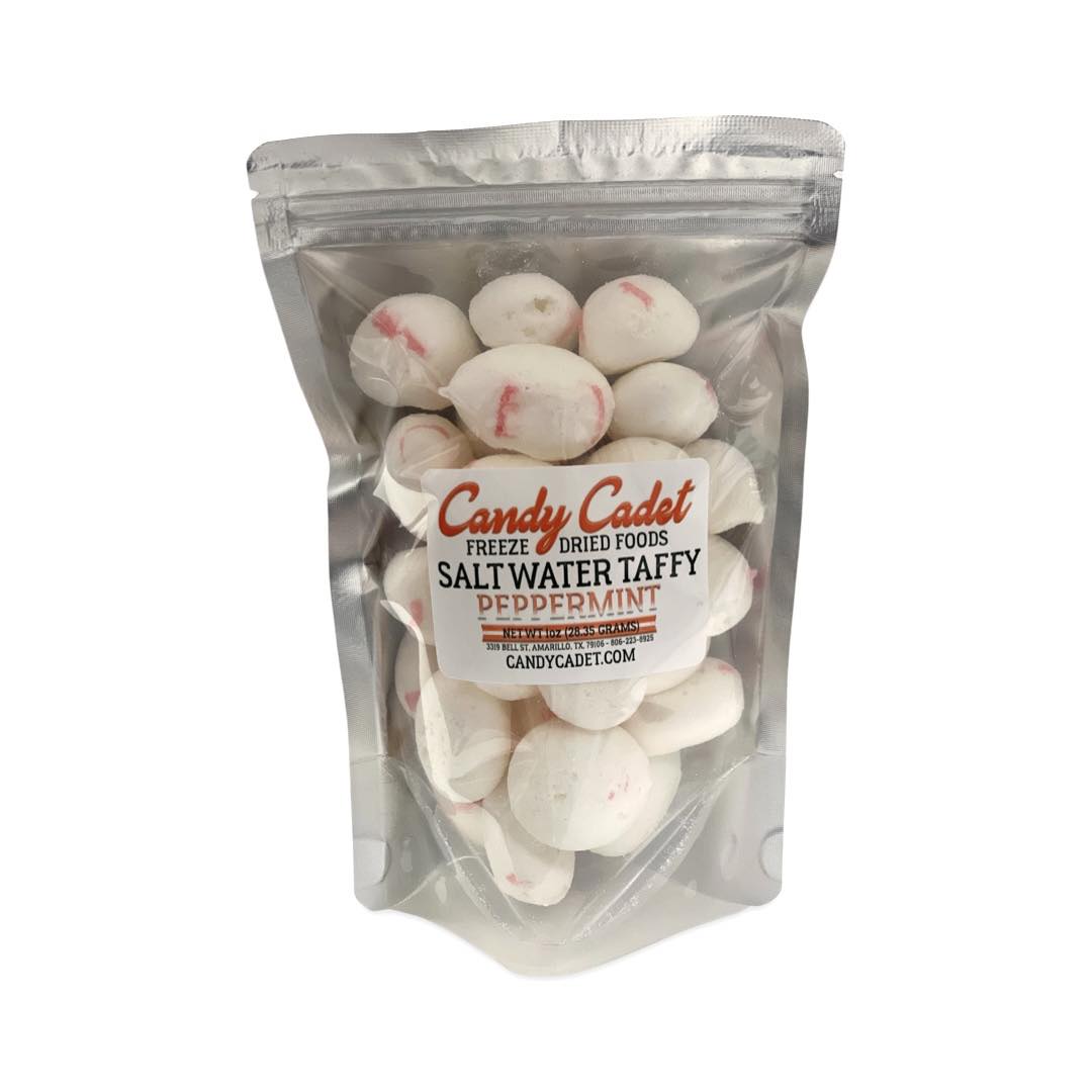 Freeze Dried Peppermint Salt Water Taffy