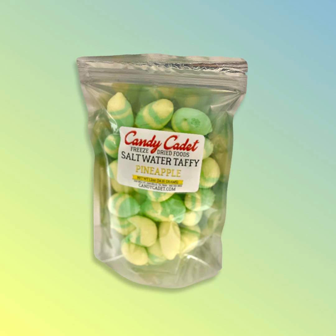 Freeze Dried Pineapple Saltwater Taffy