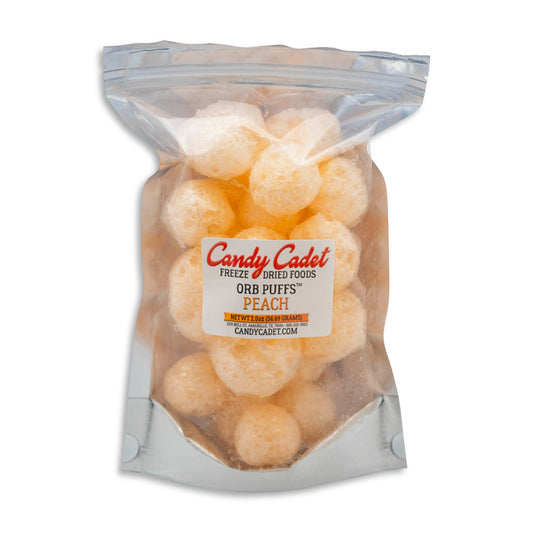 Freeze Dried Peach Orb Bursts