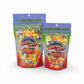Freeze Dried Mini Tart Bursts™ are made by Freeze Drying Mini Chewy Sweetarts ® Candy.