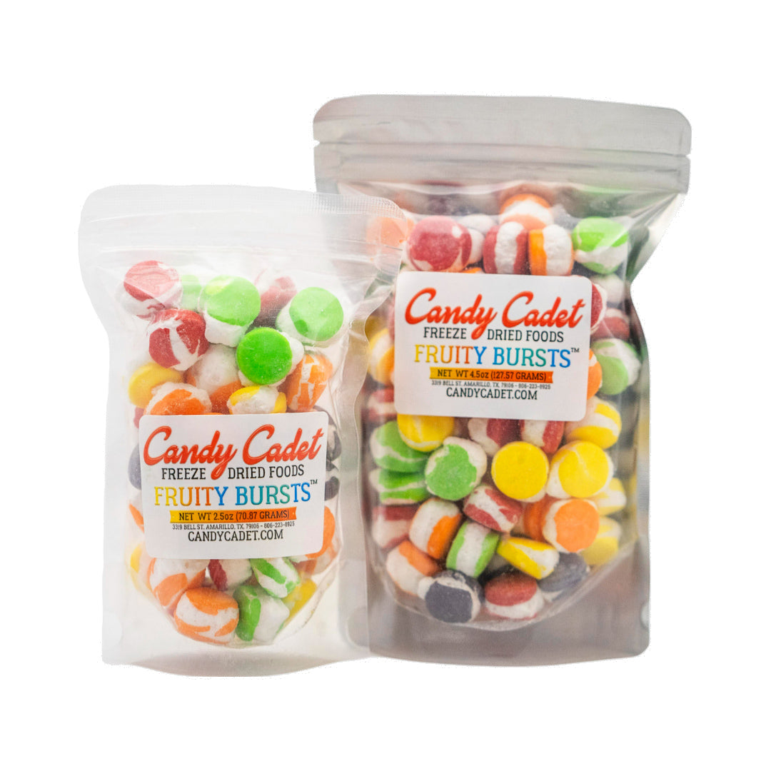 Freeze Dried Fruity Blasts ™ – Candy Cadet