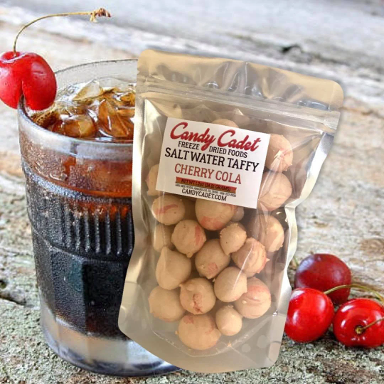 Freeze Dried Cherry Cola Saltwater Taffy