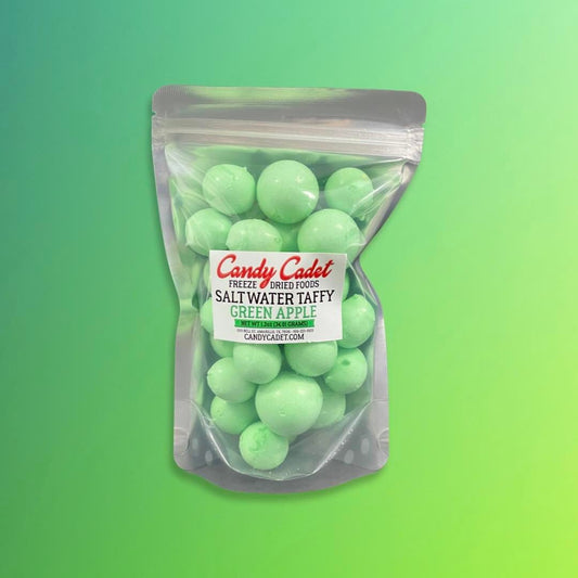 Freeze Dried Green Apple Salt water Taffy